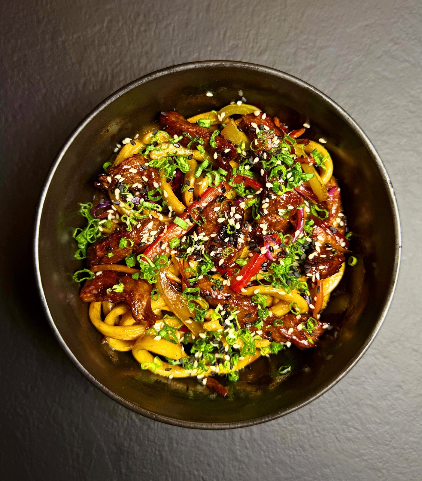 Thai noodles with Beef