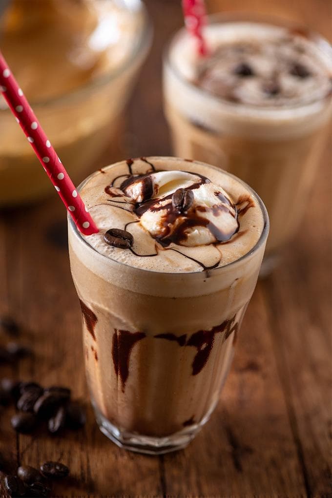 Iced Coffee / with Ice Cream