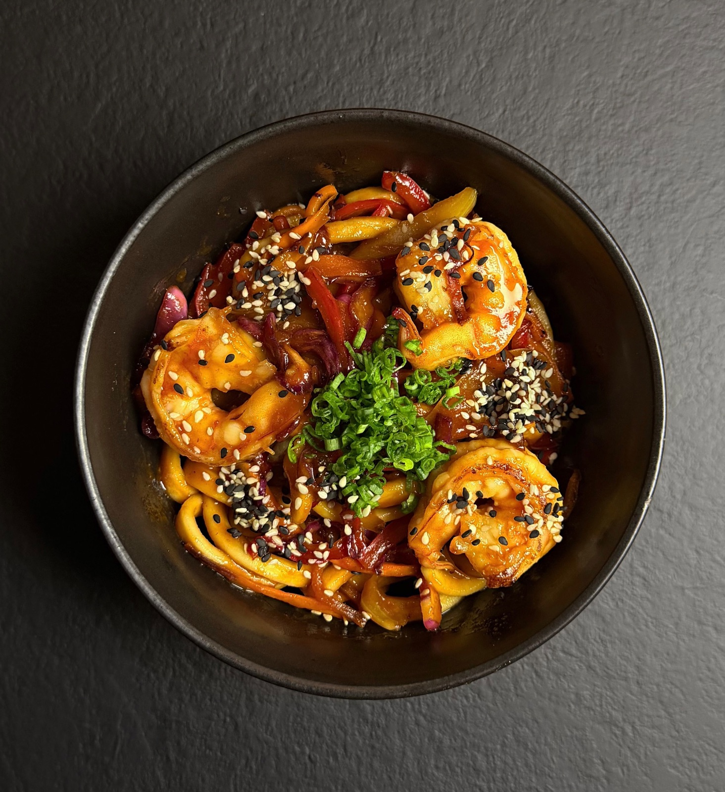 Thai noodles with Shrimp