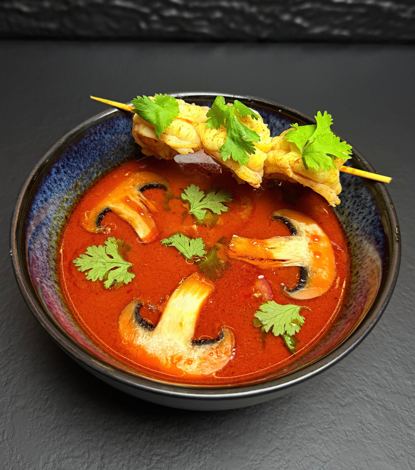 Tom Yum with Shrimp