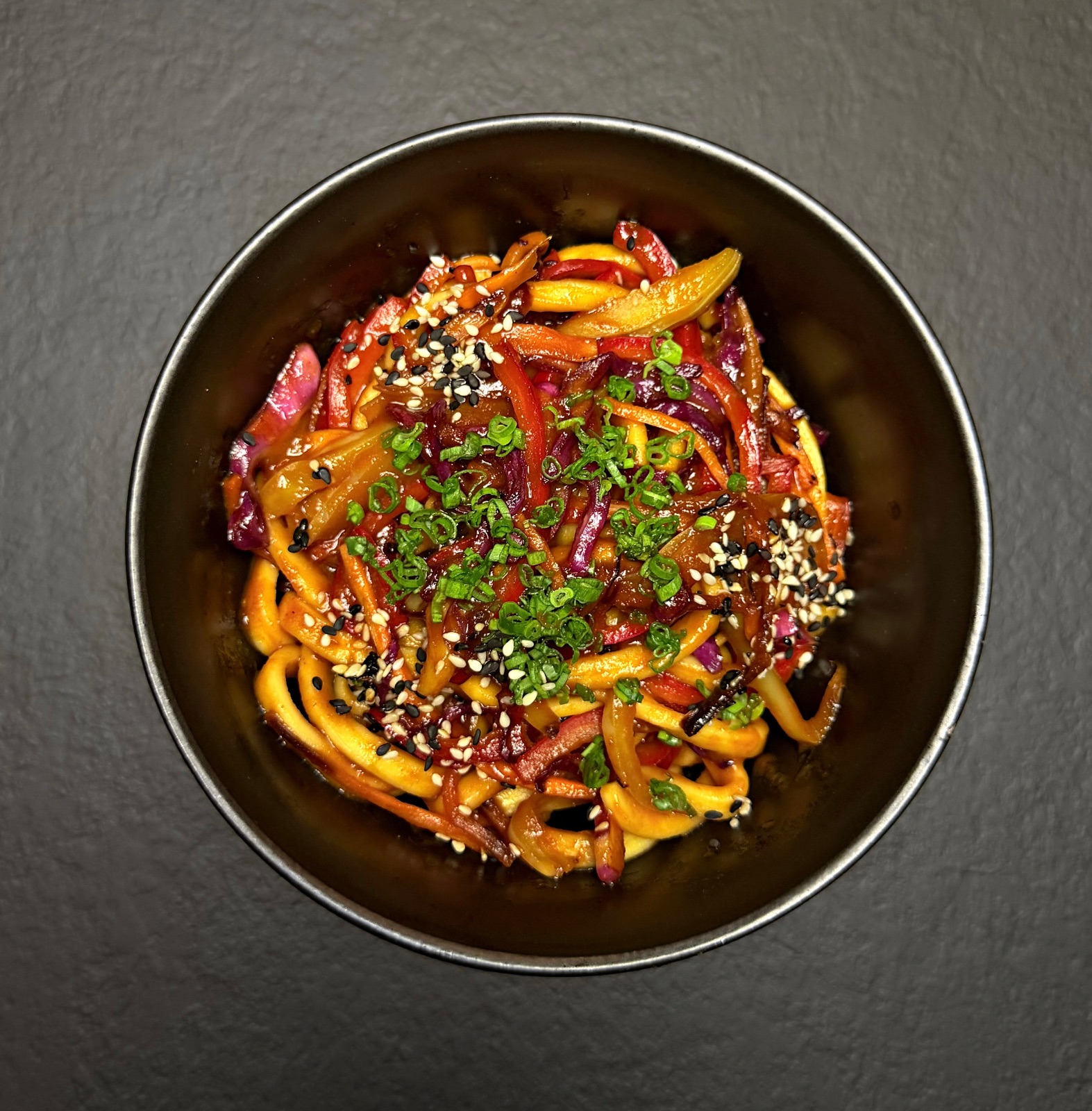 Thai noodles with vegetables